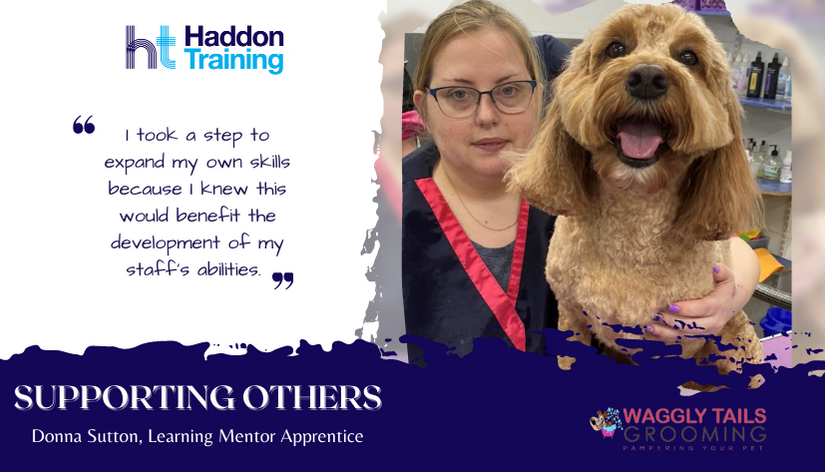 We speak to Donna Sutton who discusses how she is learning to support others with the learning mentor apprenticeship