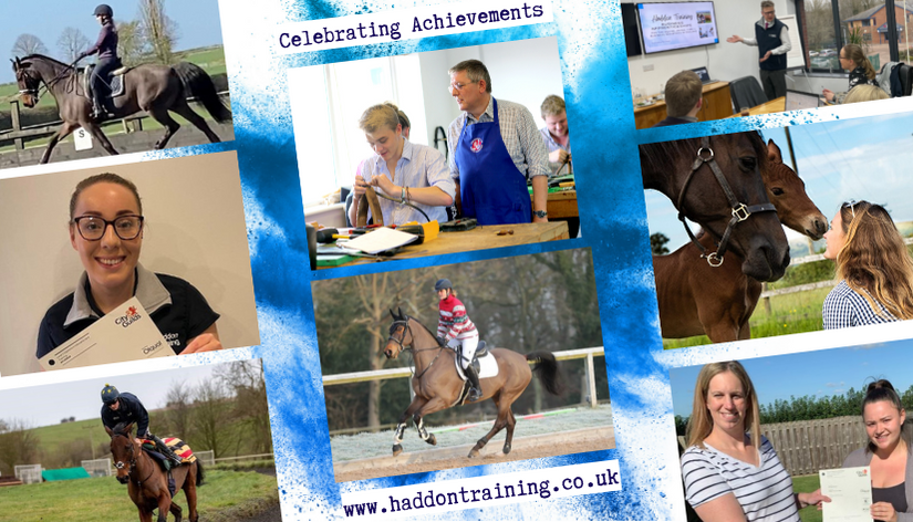 Image celebrating the achievements of Haddon Training's staff