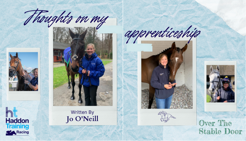 Thoughts on my apprenticeship; an article written by Jo O'Neill for Haddon Training