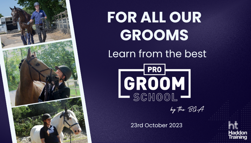 Proud to support the BGA’s Pro Groom School