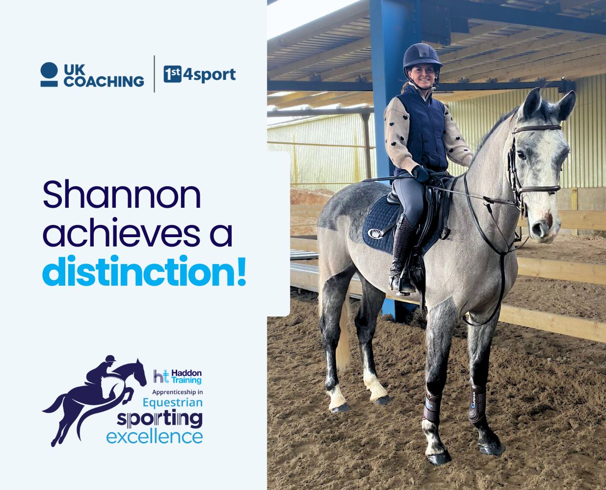 Shannon Achieves Distinction in our AESE Programme
